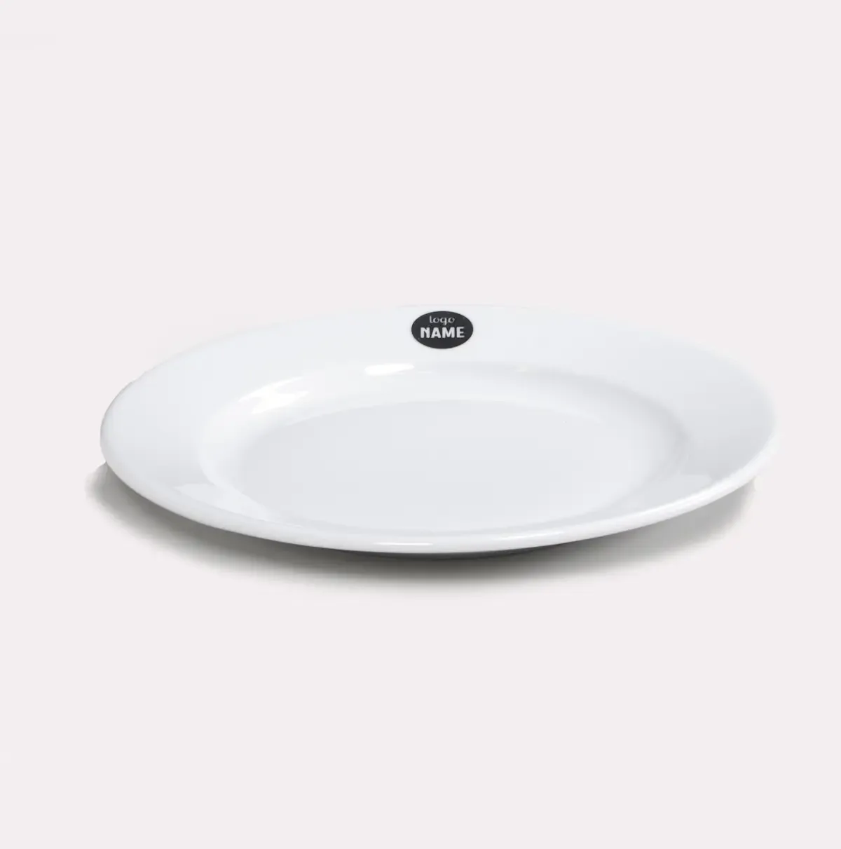 Borden bedrukken met logo – hard porselein
