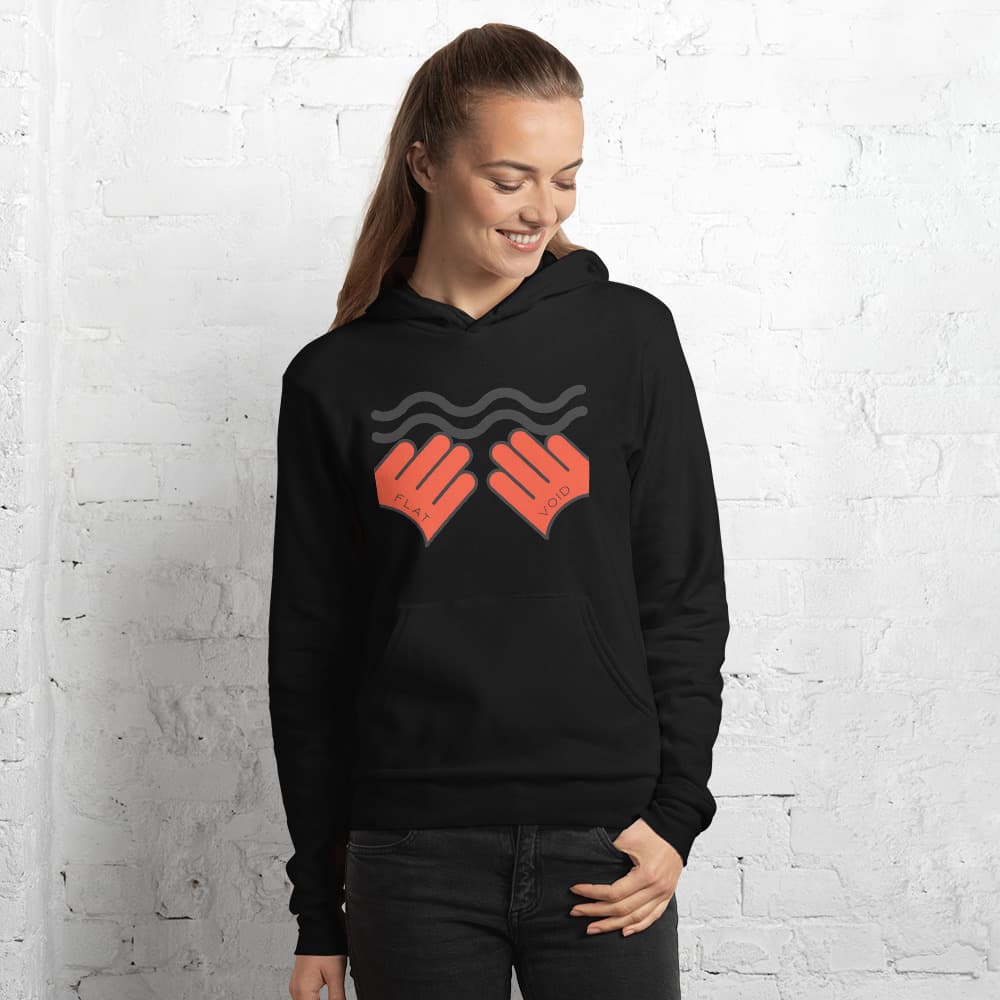 Unisex hoodie met print